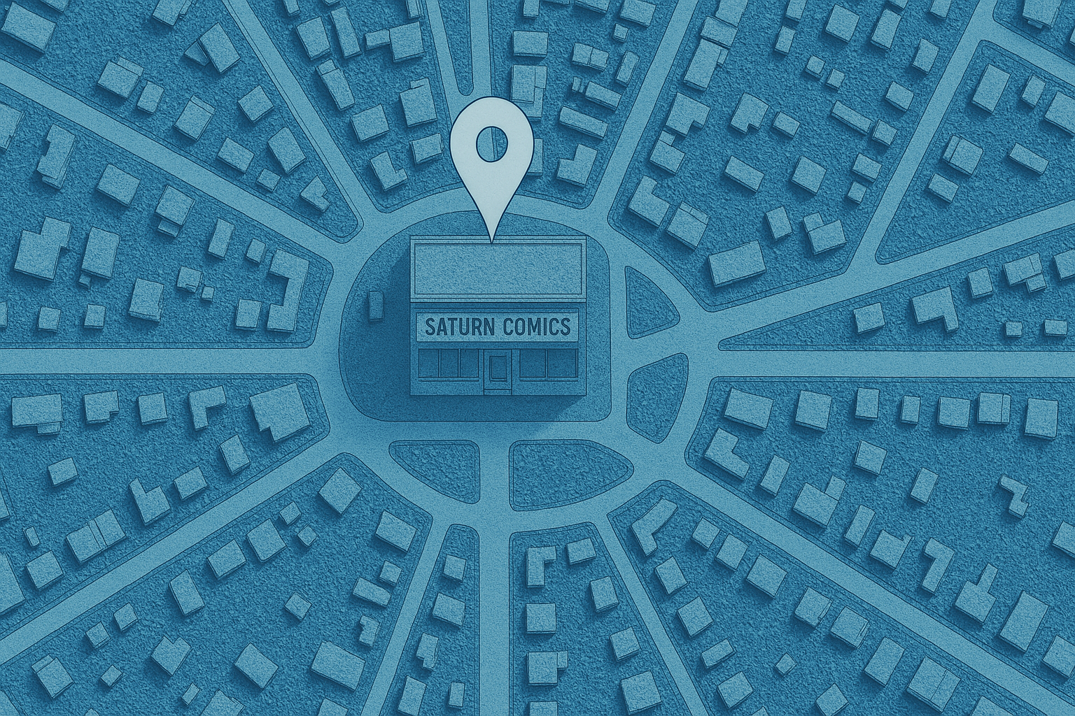 Saturn Comics Hub store location